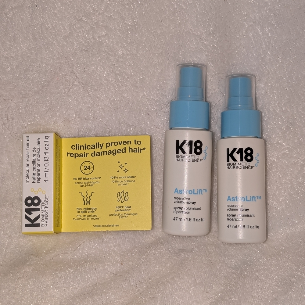 K18 2 AstroLift Repair & Hair Repair Oil